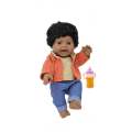 Adorable African Baby Doll with Bottle Accessory - Hope