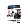 AIR ORDNANCE SMG .22 FULL AUTOMATIC 5.5mm PELLET AIR/CO2 RIFLE - TACTICAL KIT
