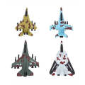 Kids Military Playset - Set of 4 Die-Cast Military Aircraft & Army Backpack