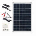 Solar Panel kit 12V battery Charger 10-100A LCD Controller For Caravan Van Boat - 100A
