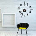 Wall Clock Frameless - Silver