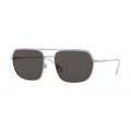 Burberry Men's Silver Tone Square Sunglasses - BE3117-100587-58