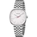 Calvin Klein Women's Squarely 38mm Silver Dial Stainless Steel Watch - K9Q12136