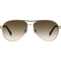 Fossil Polarized Women's Stainless Steel Aviator Sunglasses - FOS3079S-00NR-LA