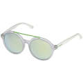 Lacoste Men's Matte Crystal Mirrored Sunglasses - L837SA