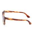 Ray-Ban Meteor Sunglasses 50 Striped Havana Light Brown Gradient Lens - RB2168-954/51