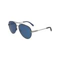 Salvatore Ferragamo Men's Black Aviator Sunglasses - SF204S-001