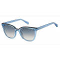 Fossil Women's Blue Crystal Square Sunglasses - FOS3103GS- 0OXZ-I4