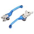 Zeta Pivot Clutch Lever FP - 3 - Finger Forged Replacement H - Blue