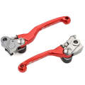 Zeta Pivot Clutch Lever FP - 3 - Finger Forged Replacement Red