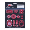 Zeta Billet Kit CRF250R/RX'18-RED