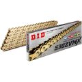 D.I.D 530 ZVM-X 120L - Super Street X-Ring Performance Chain - Gold/Silver/Black