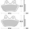 SBS - FA434 Brake Pads | Sintered | Street | 846H.LS