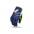 UFO - Skill Indium Gloves - Blue And Neon Yellow