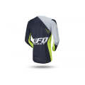 UFO - Motocross Slim Frequency Jersey Blue, Gray And Neon Yellow