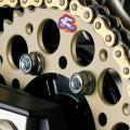 Renthal - Triumph Daytona 675/ Tiger 800 - Ultralight Grooved Rear Sprocket - Gold