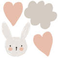 Clouds, Bunnies and Hearts