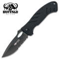 BUFFALO RIVER FOLDING KNIFE 3.5'' BLACK