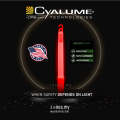 CYALUME SNAPLIGHT 6'' RED SAFETY LIGHT (12 HRS)
