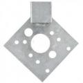 ET BLUE ROLL UP GARAGE DOOR ADAPTOR PLATE