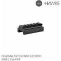 HAWKE RAIL RISER, 13X64 MM 22410