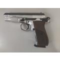 AKSA F90 BLANK GUN - CHROME