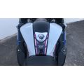 BMW K1600 GT White Small Tank Pad Protector.
