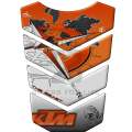 KTM White Adventure . The Beast Generic Tank Pad. A universal Tank Pad which fits most KTM  Motor...