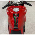 Ducati Panigale V4 R Black and Red Motor Bike Tank Pad Protector