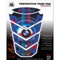 BMW F800 Motor Bike Tank Pad / Protector. Blue  2009 -2020