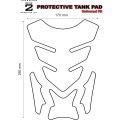 Suzuki Hayabusa Red Universal Fit Tank Pad Protector - 1999 - 2021