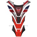 Triumph Red and Black Carbon Tank Pad Protector. Fits most Triumph Models