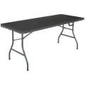 Plastic Folding Table - Black
