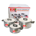 Bon Voyage - 6 Piece Pots Set Cookware Aluminium Stew Pan