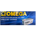 12V 200Ah Gel Solar Deep Cycle Battery - OMEGA