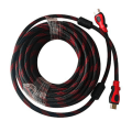 HDMI to HDMI Cable (Red/Black)- 3m