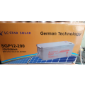 12V 200AH Deep Cycle Gel Battery - LC Star Solar Block