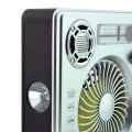 Rechargeable Retro Radio with Fan & Flashlight