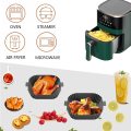 Square Silicone Air Fryer Liner 20cm