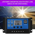 100A Solar Panel Controller Solar Recharger Controller LCD Display Screen Street Lamp System R