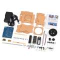 LED Digital FM Radio DIY Kit SCM FM Radio Module Soldering Project Practice Kit 5W Speaker 87-