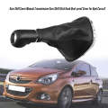 5 Speed Gear Shift Knob Manual Shifter Gaitor Boot Cover for Opel Corsa D Dust-proof