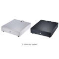 Heavy Duty Electronic Cash Drawer Box Case Storage 4 Bill 5 Coin Trays Support Push Manual Op