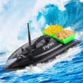 Flytec Fishing Bait Boat 500m Remote Control Bait Boat Dual Motor Fish Finder 1.5KG Loading w