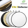 Visico PRO 107cm 5 in 1 | Soft | Black | White | Silver | Gold | Reflector - VS-RD-024