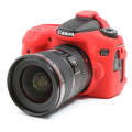 easyCover - Canon 70D DSLR - PRO Silicone Case - Red  ECC70DR