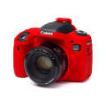 easyCover - Canon 760D DSLR - PRO Silicone Case - Red  ECC760DR