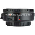 Viltrox Adapter Canon EF lens to Olympus and Panasonic  M4/3 cameras, 1 f-stop increase