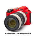 easyCover PRO Silicon Camera Case for Mirrorless Canon R7 - Red - ECCR7R