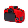 easyCover - Canon 760D DSLR - PRO Silicone Case - Red  ECC760DR